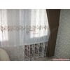 Damask Yapraklı Tül Perde
